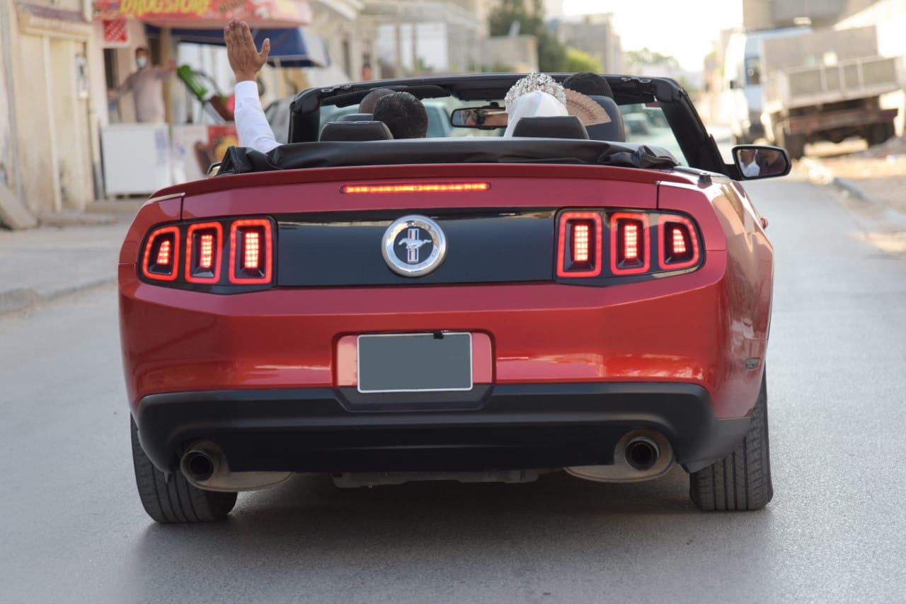 Chevrolet Camaro arrière feux design sport - Location supercar mariage VIP Tunisie